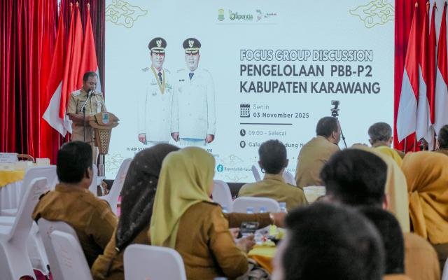 Pemkab Karawang Dorong Optimalisasi Pengelolaan PBB P2 Lewat Forum Group Discussion 2025