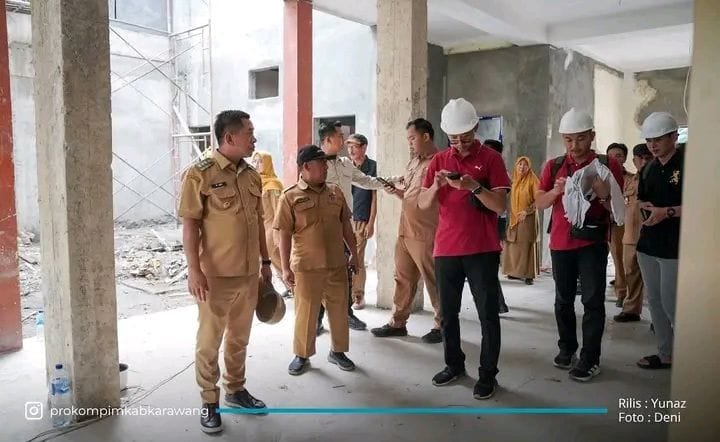 Bupati Karawang Pastikan Pembangunan MPP Cikampek Sesuai Target dan Standar Kualitas