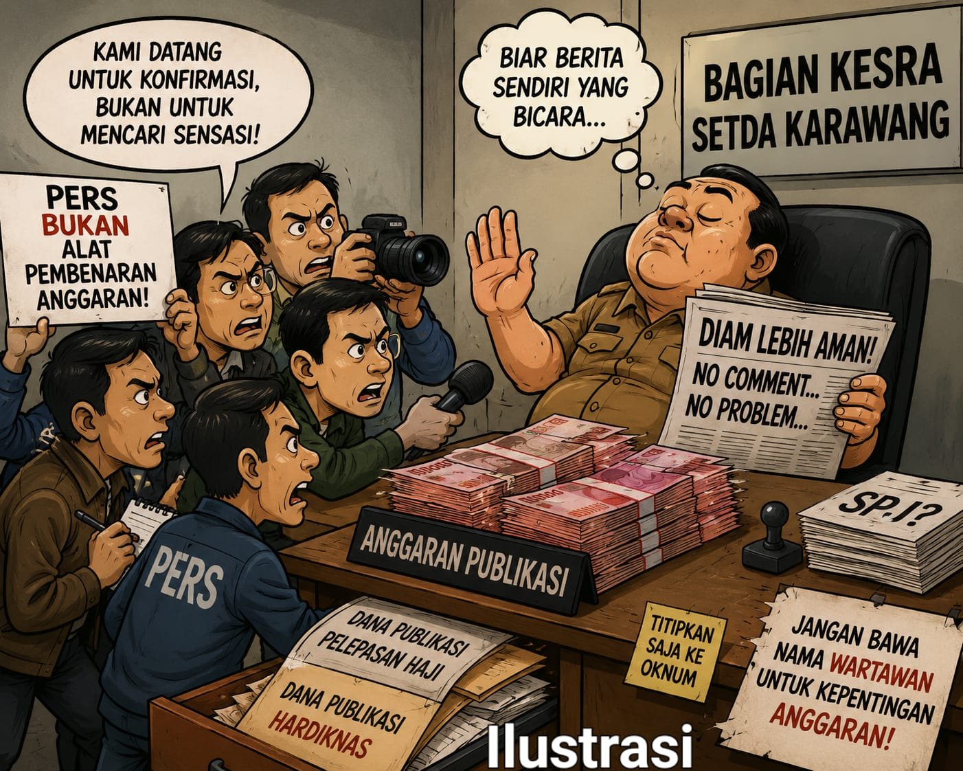 Dugaan Dana Publikasi Kesra Karawang Bermasalah, IWO Indonesia Minta Audit Total