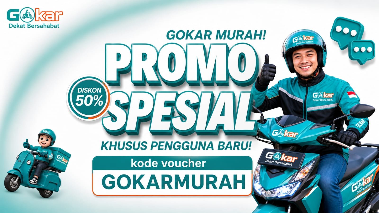 GoKar Hadirkan Promo Diskon Hingga 50 Persen untuk Pengguna Baru, Berlaku hingga 15 Juni 2026
