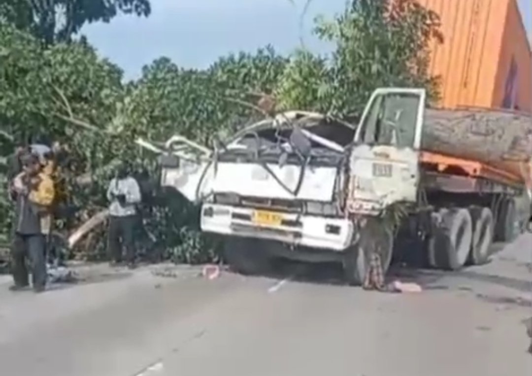 Tragedi di Jalan Baru Karawang, Pohon Tumbang Timpa Kontainer, Dua Korban Tewas