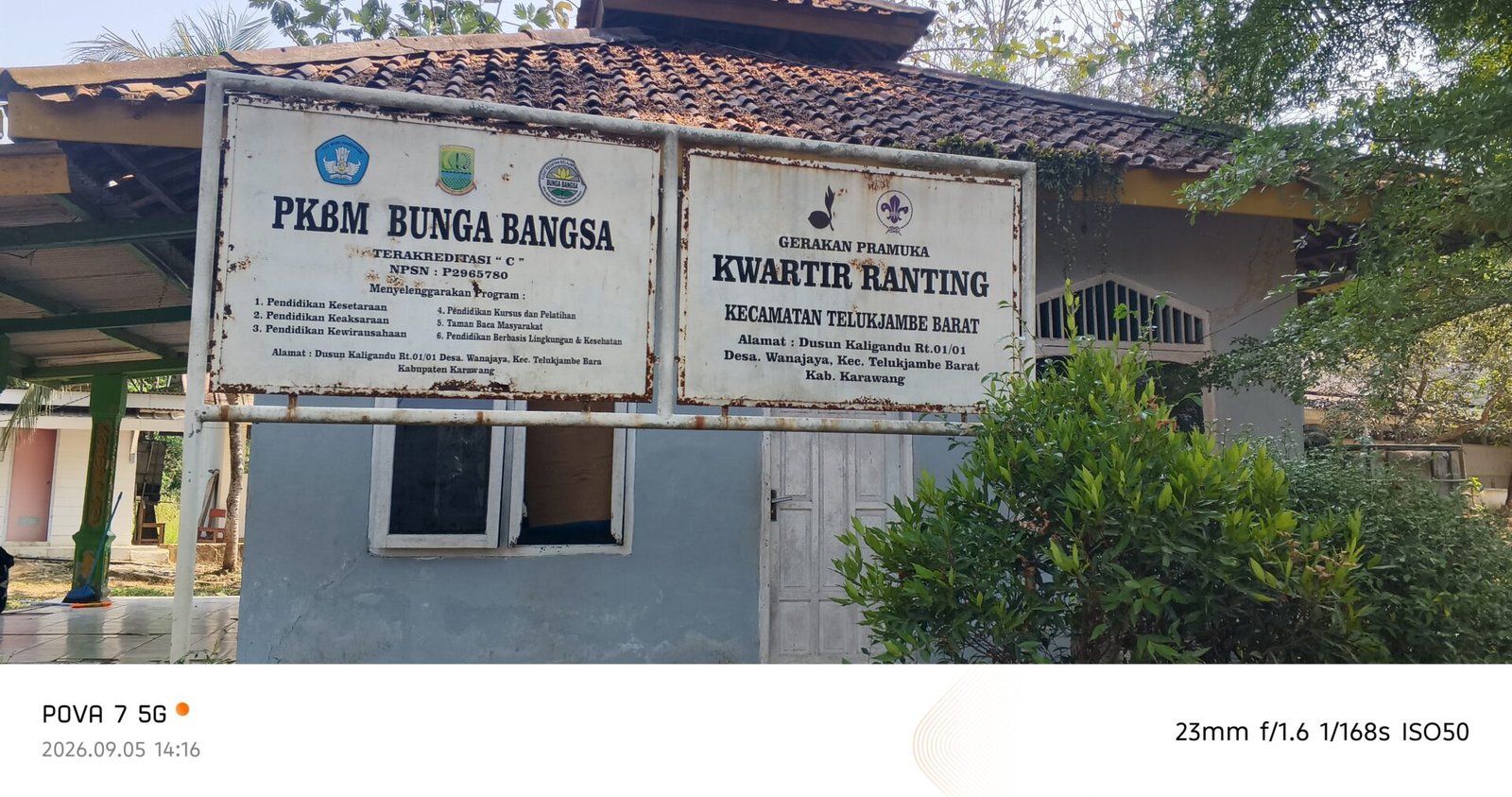 PKBM Bunga Bangsa di Telukjambe Barat Menuai Sorotan, Data Peserta Didik Jadi Pertanyaan